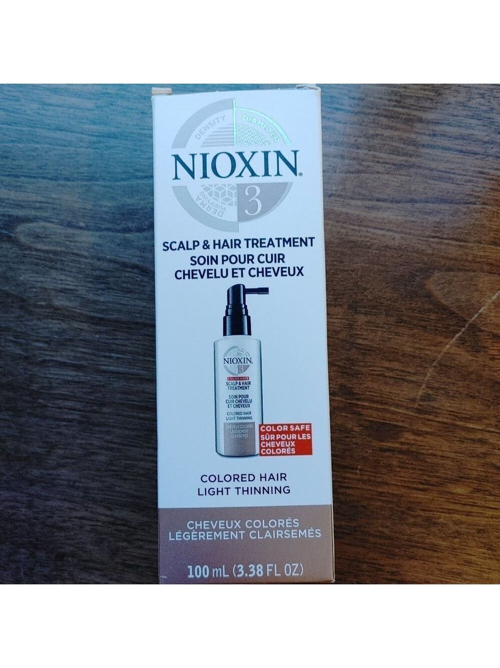System 3 Scalp & Hair Leave-In Treatment - Colored Hair with Light Thinning BNIP